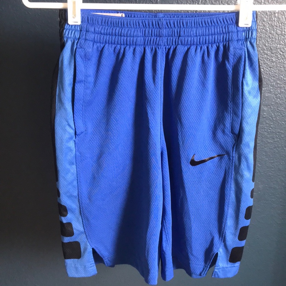 SOLD Nike Dry Fit Youth Blue Shorts Size L